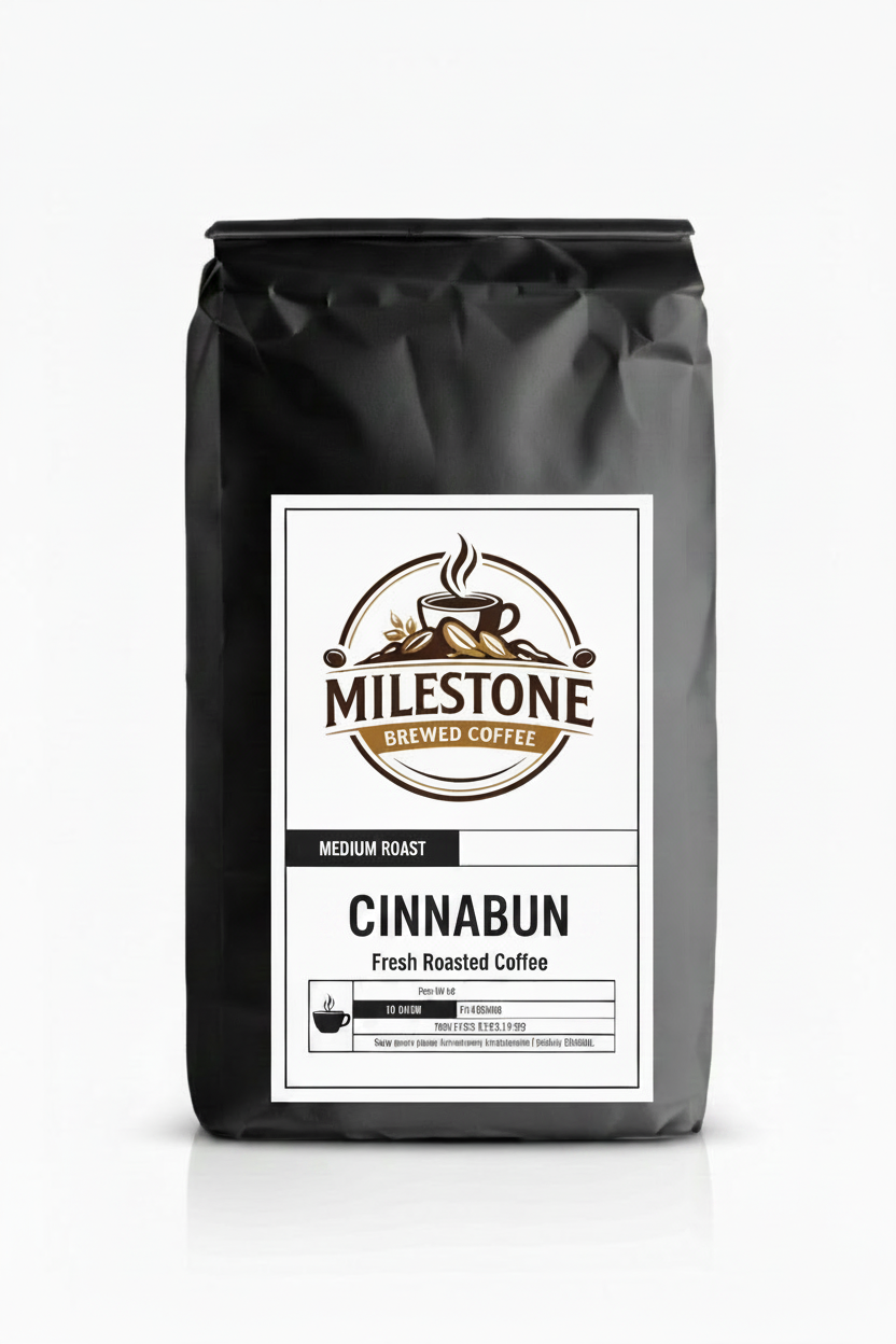 Cinnabun Coffee — Cinnamon Roll Medium Roast | Milestone Brewed Coffee