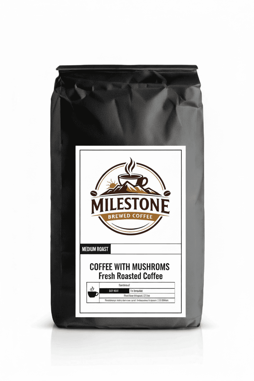 Coffee with Mushrooms Medium Roast