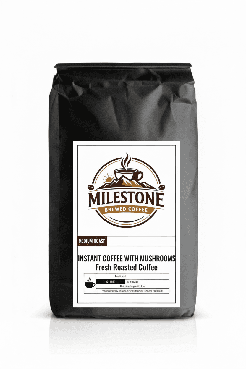 Instant Coffee with Mushroom