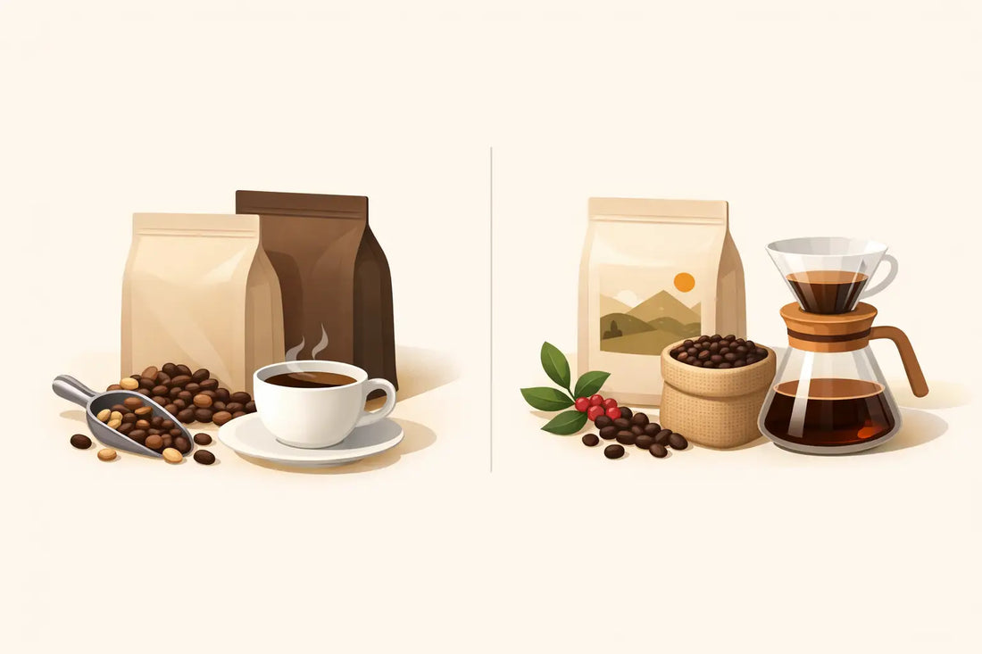 Blend vs Single Origin Coffee Explained