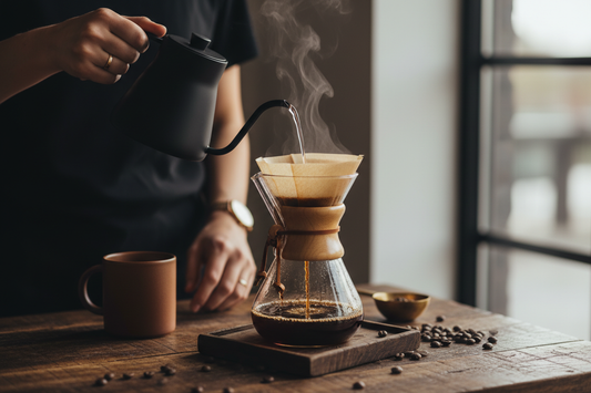 How to Brew Coffee with a Chemex