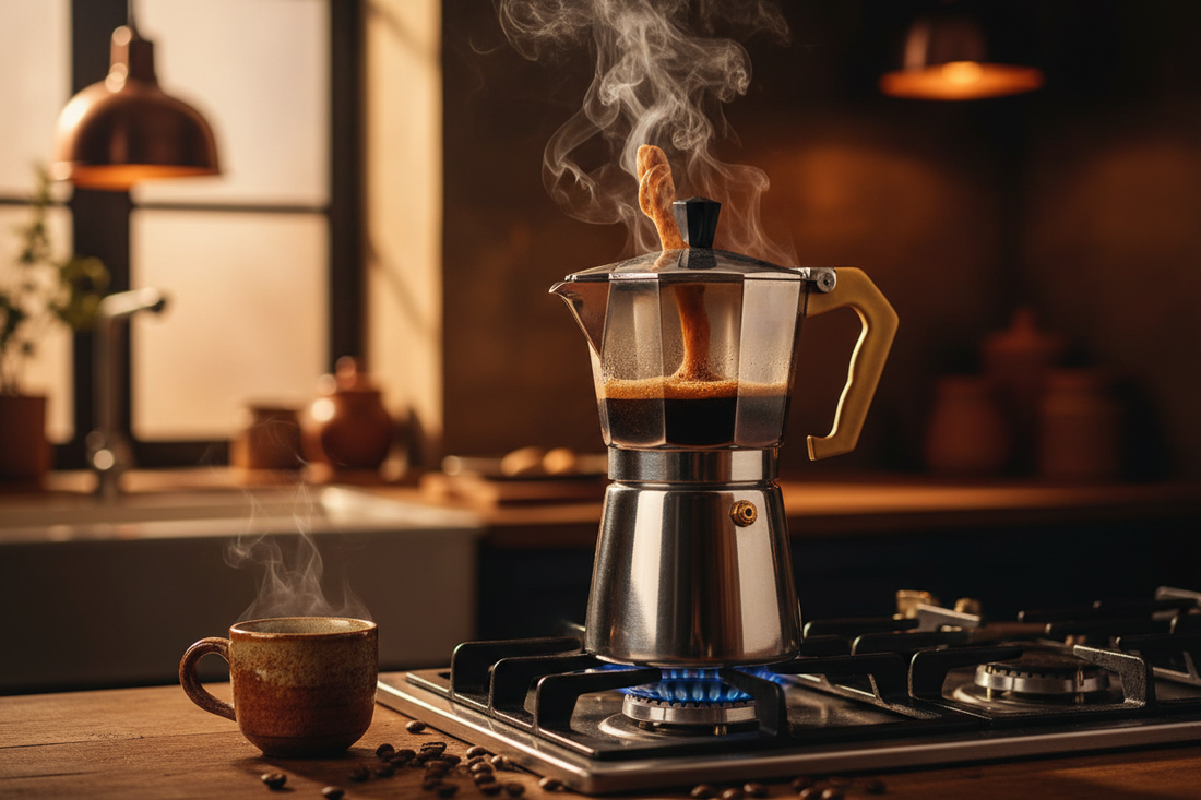 How to Brew Coffee with a Moka Pot