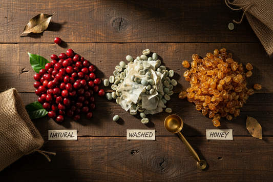 Washed, Natural, Honey: How Coffee Processing Shapes Every Sip