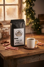 Candy Cane Coffee — Peppermint Flavored Medium Roast | Milestone Brewed Coffee