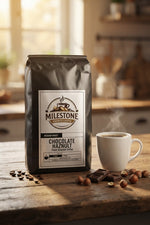 Chocolate Hazelnut Coffee — Rich Cocoa & Nut Medium Roast | Milestone Brewed Coffee