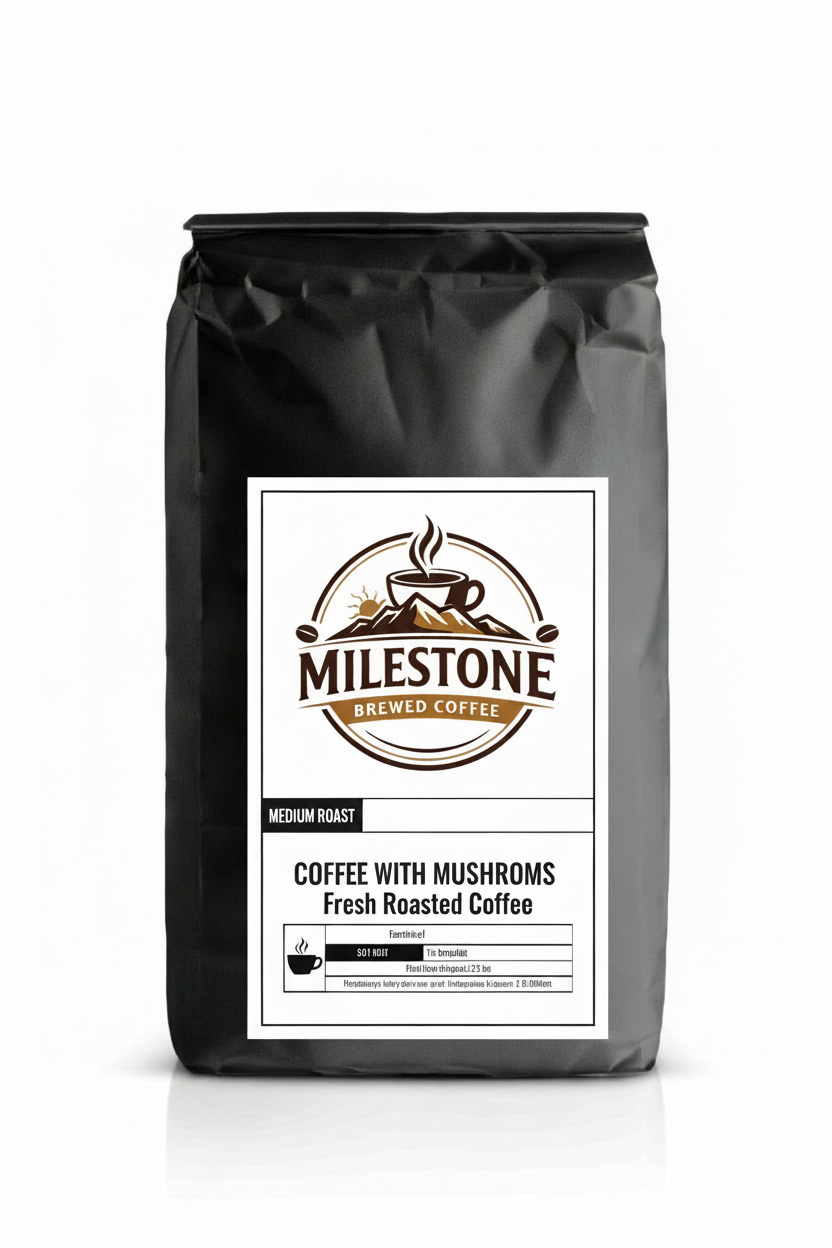 Coffee With Mushrooms Medium Roast