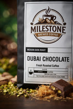 Dubai Chocolate Coffee — Pistachio & Chocolate Medium Roast | Milestone Brewed Coffee