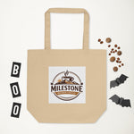 Milestone Brewed Coffee — Eco Canvas Tote Bag