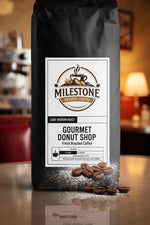 Gourmet Donut Shop Coffee — Bakery Sweet Light-Medium Roast | Milestone Brewed Coffee