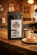 Gourmet Donut Shop Coffee — Bakery Sweet Light-Medium Roast | Milestone Brewed Coffee