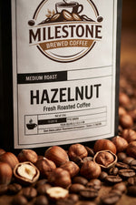Hazelnut Coffee — Toasted Hazelnut Medium Roast | Milestone Brewed Coffee