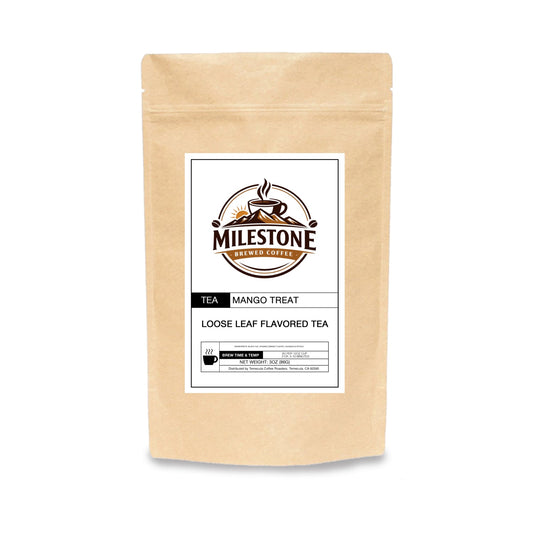 Mango Treat - Small Batch Mango Tea | Milestone Brewed Coffee
