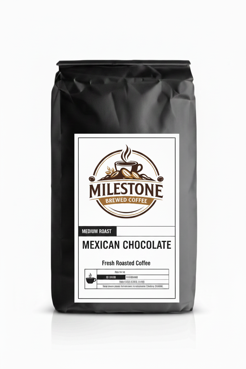 Mexican Chocolate Coffee — Cinnamon Cocoa Medium Roast | Milestone Brewed Coffee