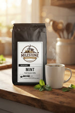 Mint Coffee — Crisp Peppermint Medium Roast | Milestone Brewed Coffee