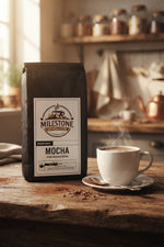 Mocha Coffee — Natural Dark Chocolate Medium Roast | Milestone Brewed Coffee