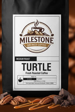 Turtle Coffee — Chocolate, Caramel & Pecan Medium Roast | Milestone Brewed Coffee
