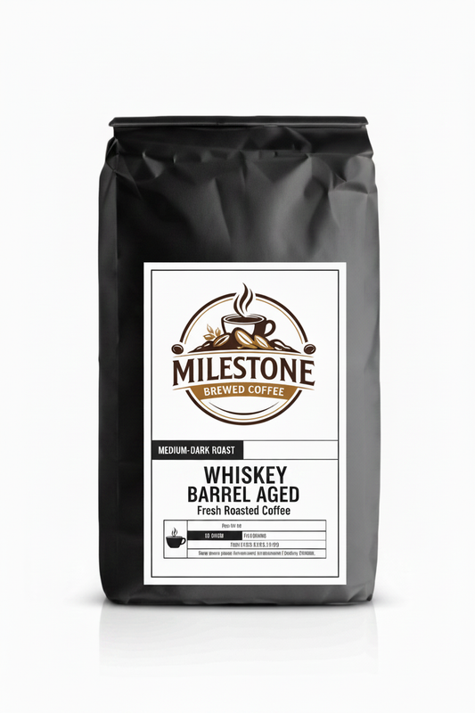 Whiskey Barrel Aged - Medium-Dark Roast